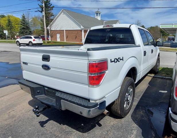 1FTRW14859FA87058 - 2009 FORD F150 SUPER WHITE photo 4