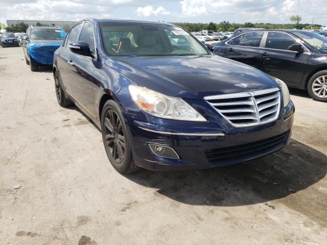 KMHGC46F39U062289 - 2009 HYUNDAI GENESIS 4. BLUE photo 1