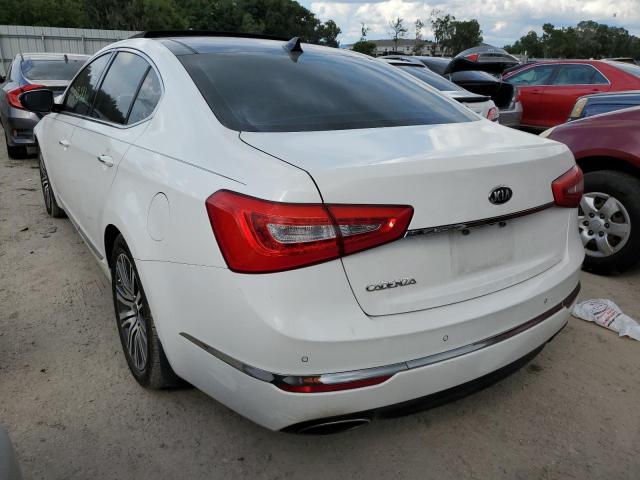 KNALN4D79E5154596 - 2014 KIA CADENZA PR WHITE photo 3