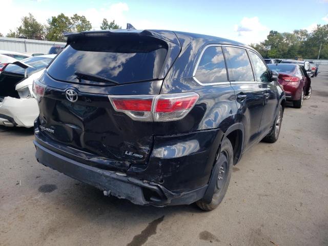 5TDBKRFH3ES022311 - 2014 TOYOTA HIGHLANDER BLACK photo 9