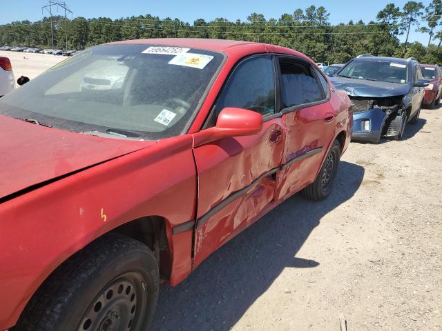 2G1WF52E449378907 - 2004 CHEVROLET IMPALA RED photo 9