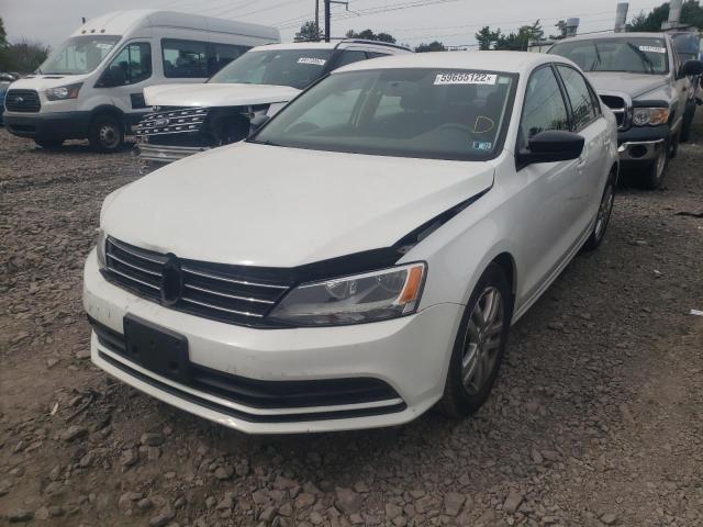 3VW2K7AJ1FM209723 - 2015 VOLKSWAGEN JETTA BASE 白色 照片 2