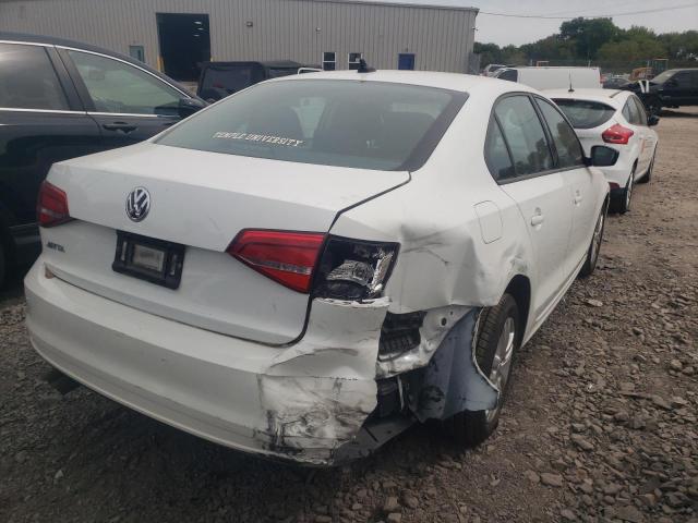 3VW2K7AJ1FM209723 - 2015 VOLKSWAGEN JETTA BASE 白色 照片 4