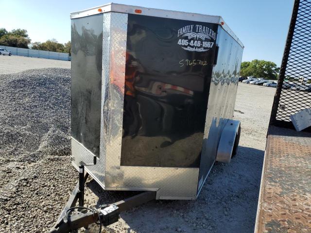 7JKBE1227MH005136 - 2021 TRAIL KING ENCLOSED შავი ფოტო 2