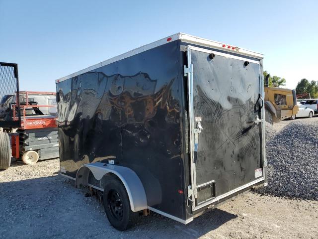 7JKBE1227MH005136 - 2021 TRAIL KING ENCLOSED შავი ფოტო 3