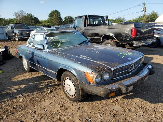 WDBBA45A5EA012482 - 1984 MERCEDES-BENZ 380-CLASS BLUE photo 1