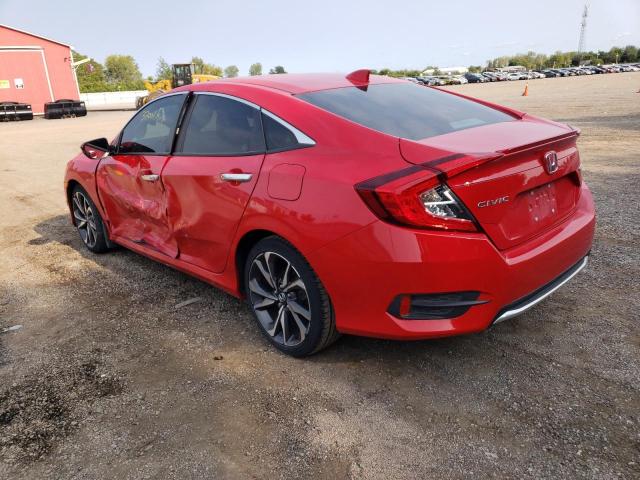 2HGFC1F95LH103865 - 2020 HONDA CIVIC TOUR RED photo 3