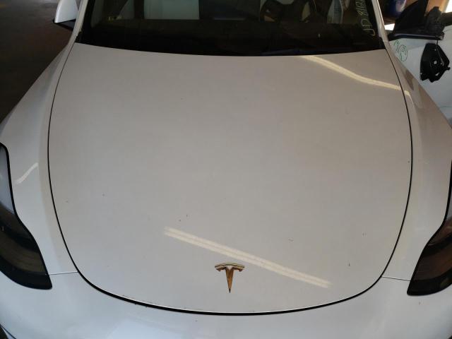 5YJYGDEE4MF158374 - 2021 TESLA MODEL Y Blanc photo 7