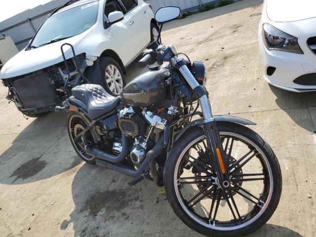 1HD1YHK27KB070708 - 2019 HARLEY-DAVIDSON FXBRS GRAY photo 1