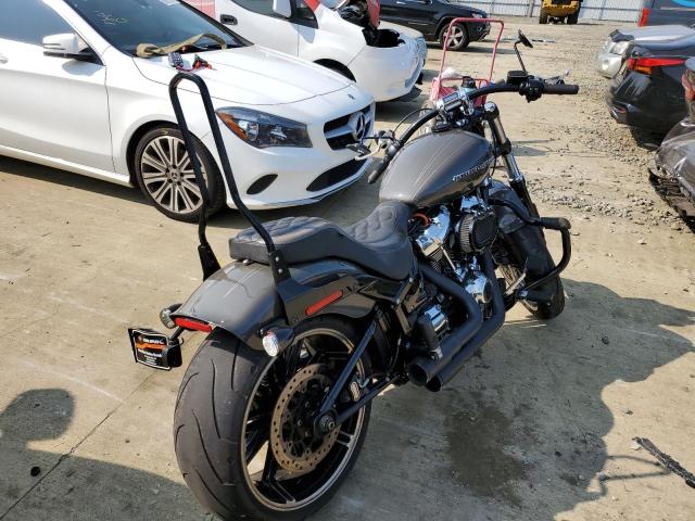 1HD1YHK27KB070708 - 2019 HARLEY-DAVIDSON FXBRS GRAY photo 4