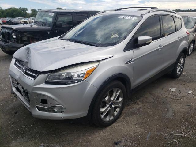 1FMCU0J99EUD57185 - 2014 FORD ESCAPE TIT SILVER photo 2