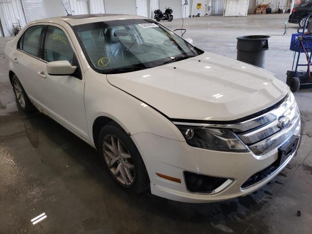 3FAHP0JG9AR331449 - 2010 FORD FUSION SEL WHITE photo 1