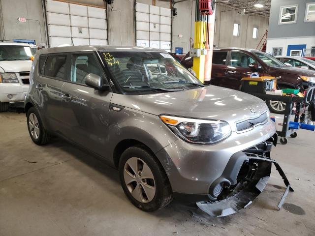 KNDJN2A23E7109018 - 2014 KIA SOUL CHARCOAL photo 1