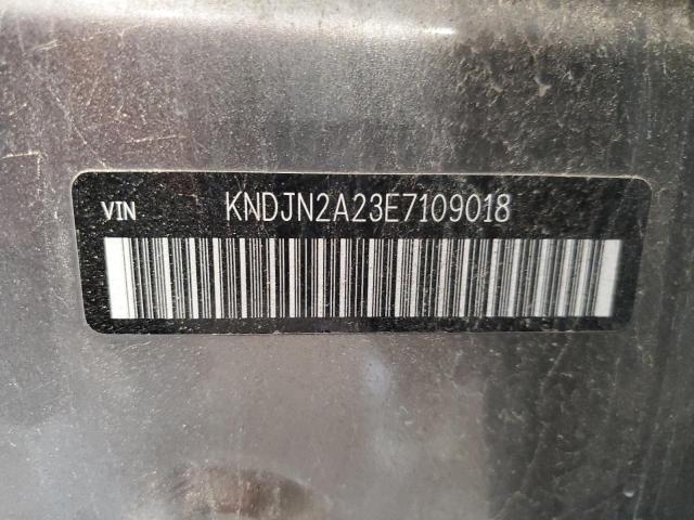 KNDJN2A23E7109018 - 2014 KIA SOUL CHARCOAL photo 10