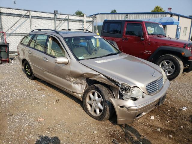 WDBRH81J04F542903 - 2004 MERCEDES-BENZ C 240 SPOR GOLD photo 1