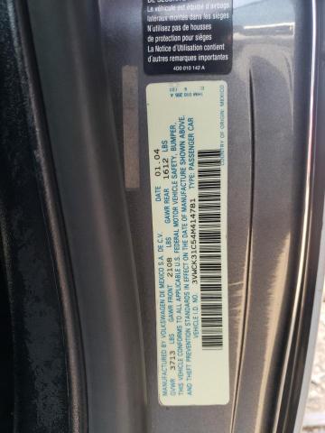 3VWCK31C54M414781 - 2004 VOLKSWAGEN NEW BEETLE 双色 照片 10