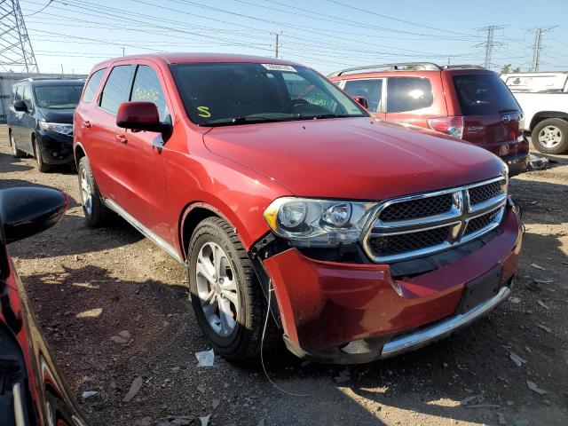 1D4RE2GG8BC639772 - 2011 DODGE DURANGO EX RED photo 1