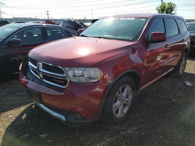 1D4RE2GG8BC639772 - 2011 DODGE DURANGO EX RED photo 2