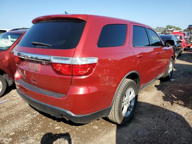 1D4RE2GG8BC639772 - 2011 DODGE DURANGO EX RED photo 4