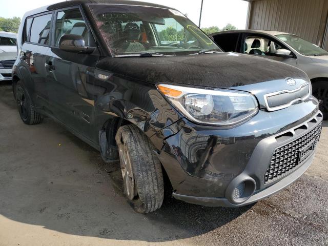 KNDJN2A29E7747435 - 2014 KIA SOUL BLACK photo 1