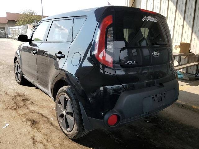 KNDJN2A29E7747435 - 2014 KIA SOUL BLACK photo 3