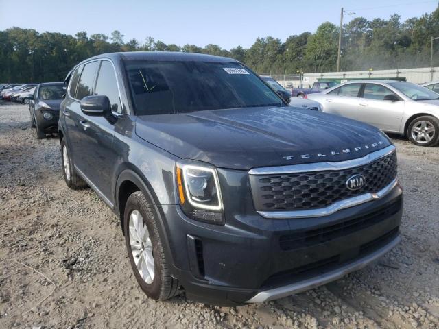 5XYP24HC6MG097994 - 2021 KIA TELLURIDE CHARCOAL photo 1