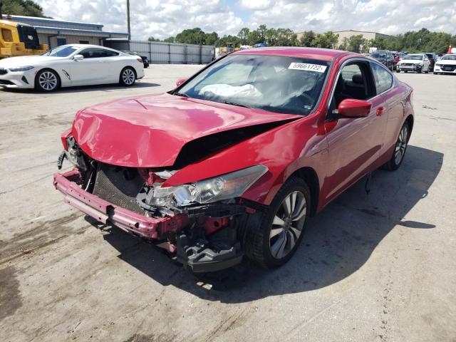 1HGCS1B38CA016354 - 2012 HONDA ACCORD LX RED photo 2