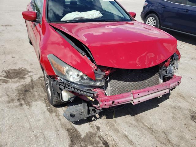 1HGCS1B38CA016354 - 2012 HONDA ACCORD LX RED photo 9