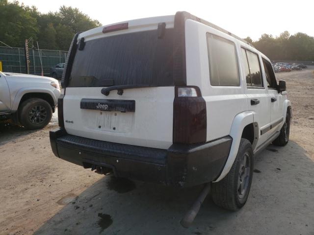 1J8HG48N36C246000 - 2006 JEEP COMMANDER 白色 照片 4