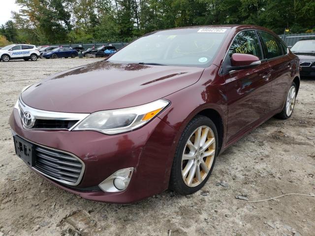 4T1BK1EB9DU071260 - 2013 TOYOTA AVALON BAS MAROON photo 2