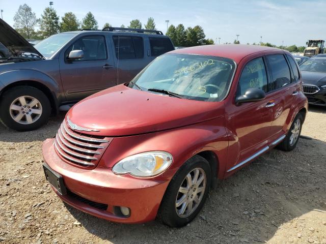 3A4GY5F93AT174332 - 2010 CHRYSLER PT CRUISER RED photo 2