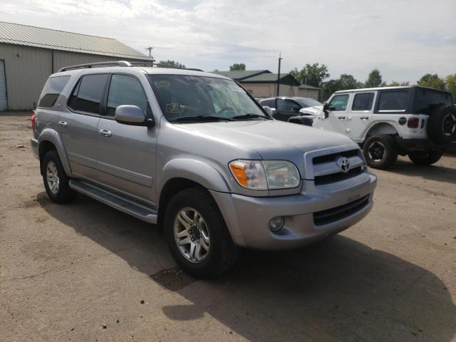 5TDBT44A17S283140 - 2007 TOYOTA SEQUOIA SILVER photo 1