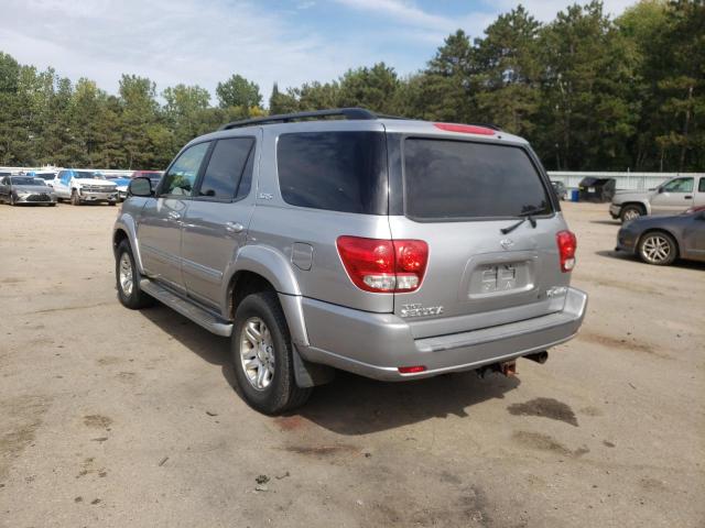 5TDBT44A17S283140 - 2007 TOYOTA SEQUOIA SILVER photo 3