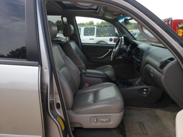 5TDBT44A17S283140 - 2007 TOYOTA SEQUOIA SILVER photo 5