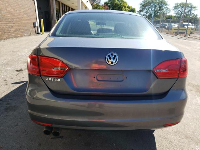 3VW2K7AJ5BM080749 - 2011 VOLKSWAGEN JETTA BASE 银色 照片 6