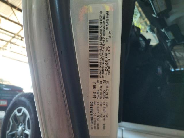 1C4AJWAG1EL121206 - 2014 JEEP WRANGLER S WHITE photo 10