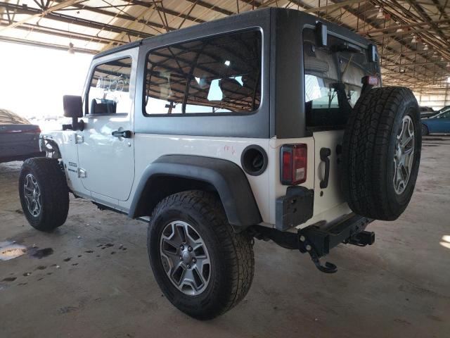 1C4AJWAG1EL121206 - 2014 JEEP WRANGLER S WHITE photo 3