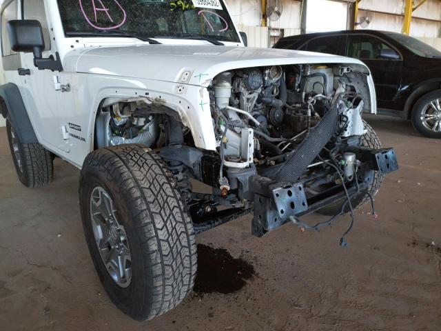 1C4AJWAG1EL121206 - 2014 JEEP WRANGLER S WHITE photo 9