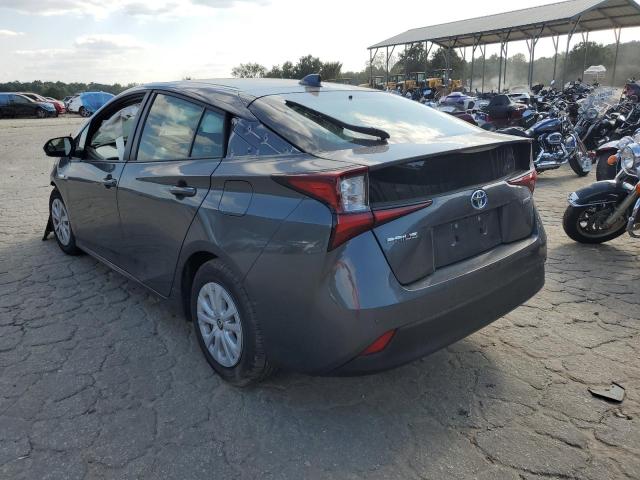 JTDKAMFU3N3174089 - 2022 TOYOTA PRIUS NIGH GRAY photo 3