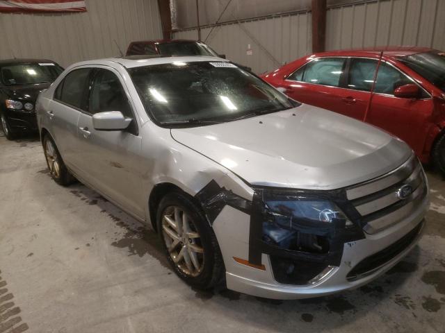 3FAHP0CG1BR336143 - 2011 FORD FUSION SEL SILVER photo 1