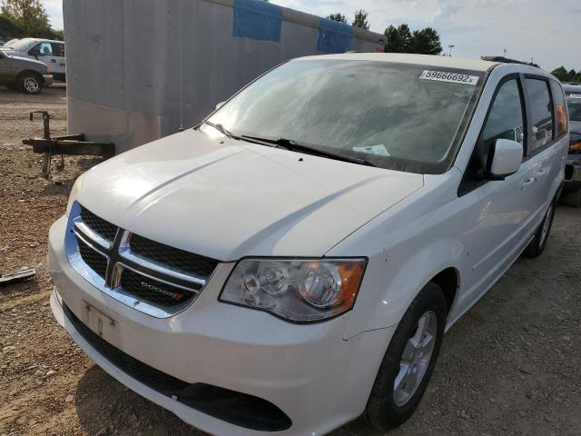 2C4RDGCG9DR522859 - 2013 DODGE GRAND CARA WHITE photo 2