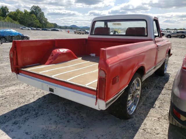 CCE142A151920 - 1972 CHEVROLET C10 RED photo 4