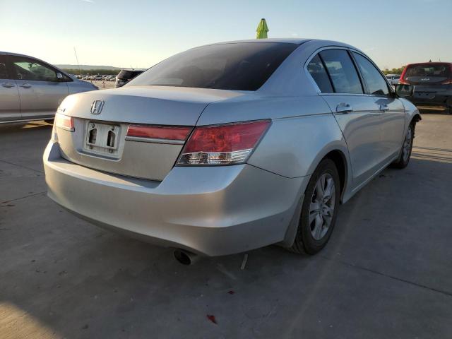 1HGCP2F4XCA027267 - 2012 HONDA ACCORD LXP SILVER photo 4