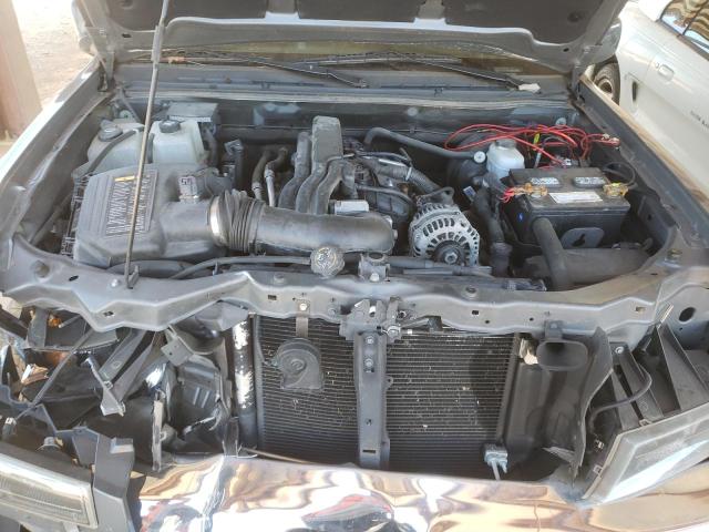 1GCHTDFP4C8126843 - 2012 CHEVROLET COLORADO L GRAY photo 7