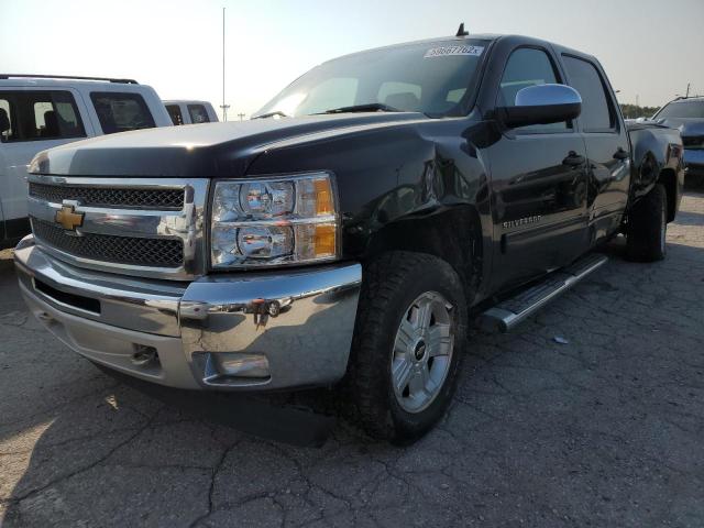 3GCPKSE77DG170187 - 2013 CHEVROLET SILVERADO BLACK photo 2