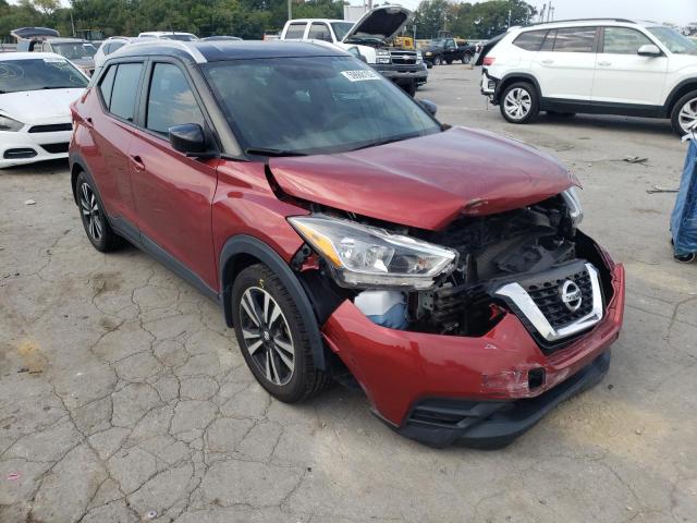 3N1CP5CU4JL545338 - 2018 NISSAN KICKS S RED photo 1