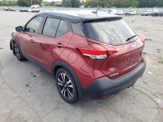 3N1CP5CU4JL545338 - 2018 NISSAN KICKS S RED photo 3