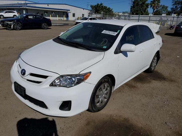 5YFBU4EE5CP022224 - 2012 TOYOTA COROLAA WHITE photo 2