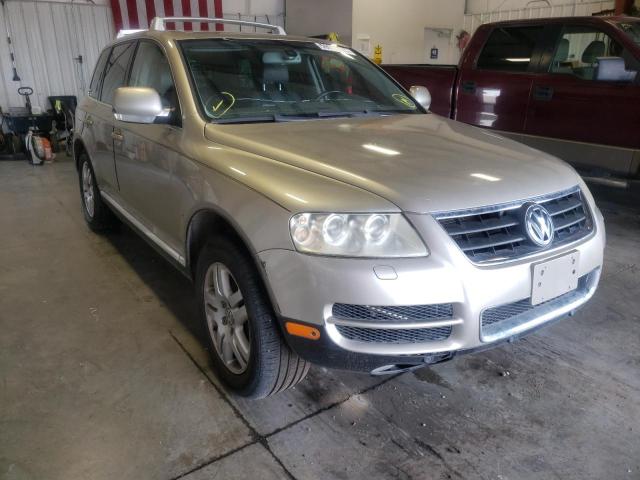 WVGMM77L45D005793 - 2005 VOLKSWAGEN TOUAREG 4. BROWN photo 1