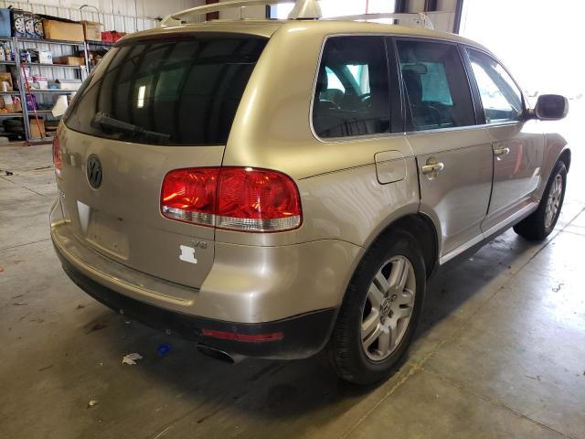 WVGMM77L45D005793 - 2005 VOLKSWAGEN TOUAREG 4. BROWN photo 4